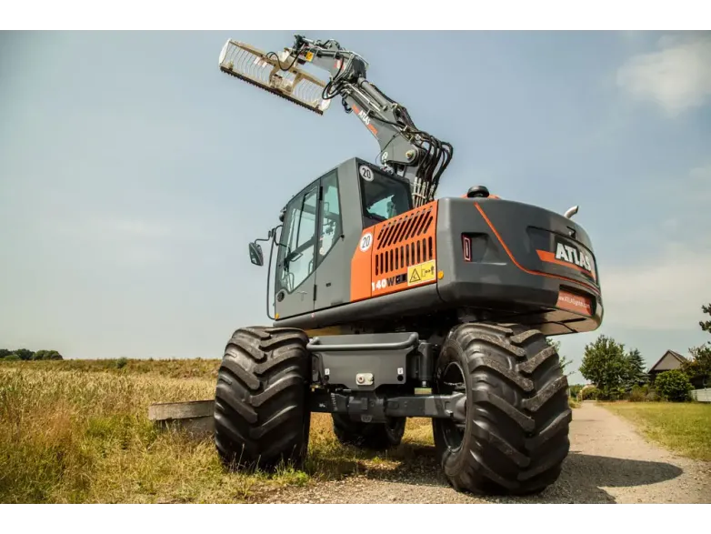 Колісний екскаватор Atlas 140W | Спецтехніка фото №2