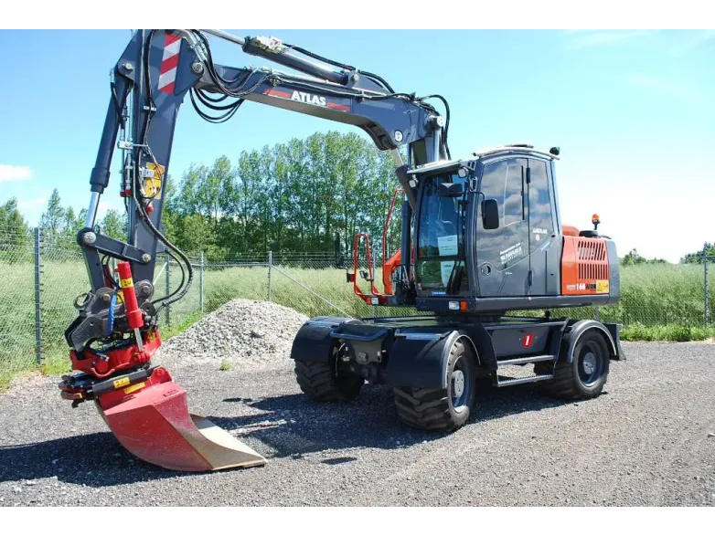 Колісний екскаватор Atlas 160W | Спецтехніка фото №3