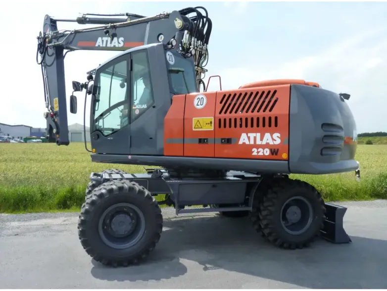 Колісний екскаватор Atlas 220W | Спецтехніка фото №1