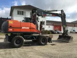 Колісний екскаватор Atlas 220W | Спецтехніка маленьке фото №2