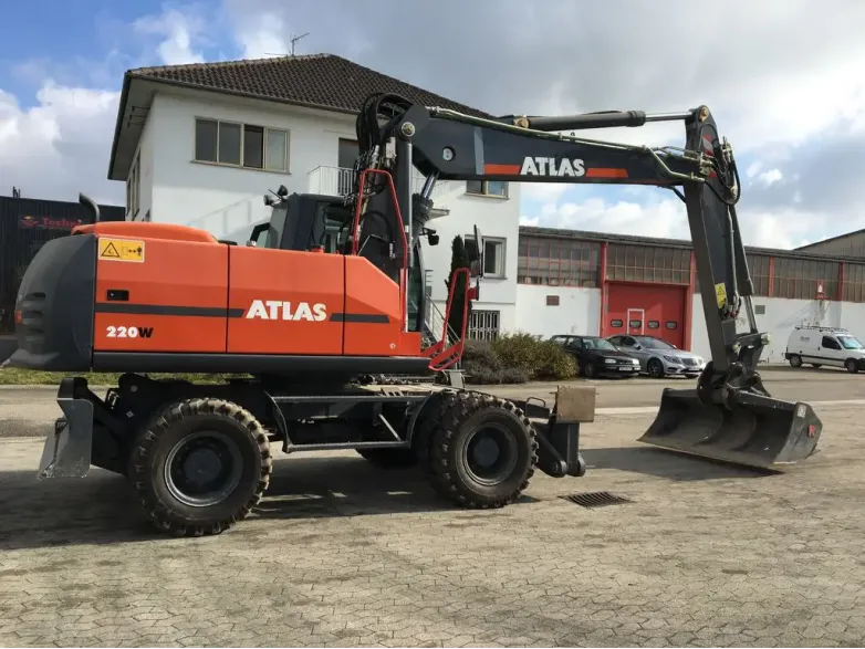 Колісний екскаватор Atlas 220W | Спецтехніка фото №2