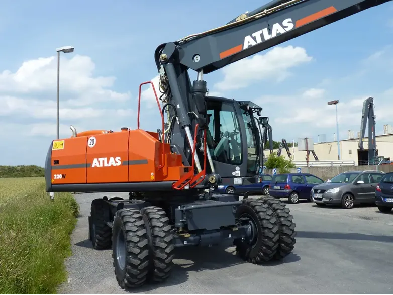 Колісний екскаватор Atlas 220W | Спецтехніка фото №3